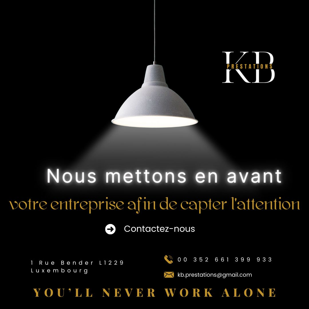 Mise en avant de votre entreprise